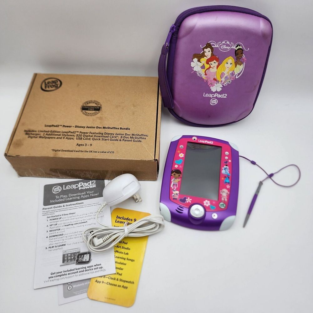 LeapFrog LeapPad 2 Explorer Learning System: Purple Edition Tested SEE PHOTOS